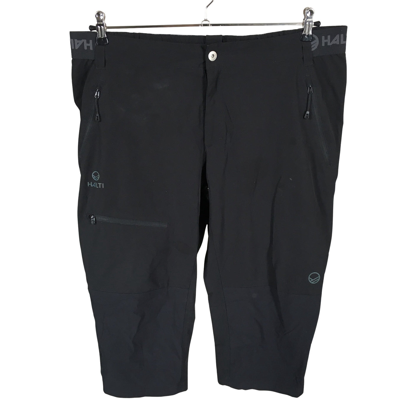 Unisex Halti - Mittevenivad poolpikad püksid, suurus 44 - Must (1)