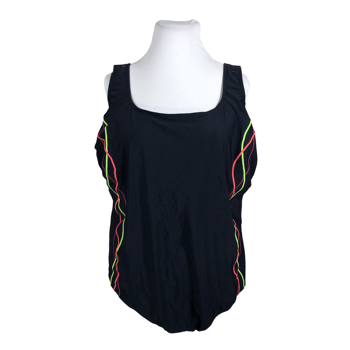Unisex Ulla Popken - Ujumistrikoo, suurus 50 - Sinine (1)