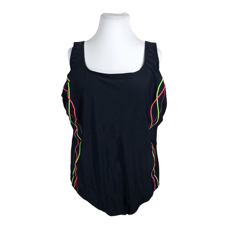 Unisex Ulla Popken - Ujumistrikoo, suurus 50 - Sinine ()