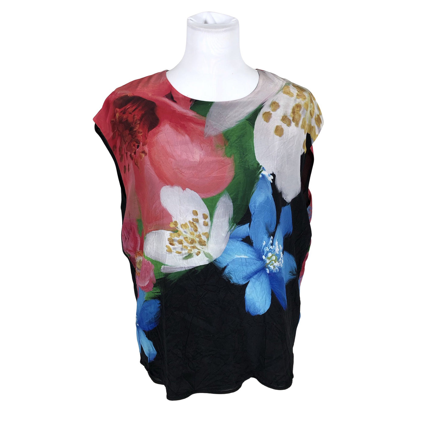Unisex Ted Baker - Lühikeste käistega pluus, suurus 40 - Hall (1)