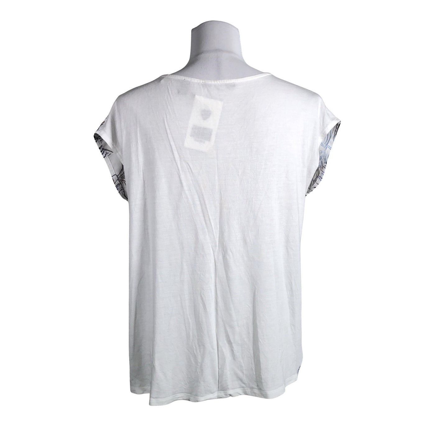 Unisex Esprit - Lühikeste käistega pluus, suurus 40 - Valge (2)
