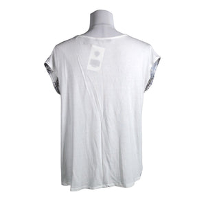 Unisex Esprit - Lühikeste käistega pluus, suurus 40 - Valge (2)