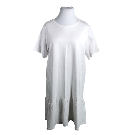 Unisex Kaiko - Trikotaažist kleit, suurus 42 - Valge ()