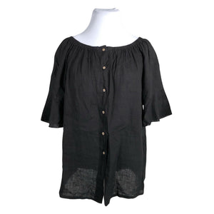 Unisex Bohemiana - Pluus, suurus 42 - Must (1)