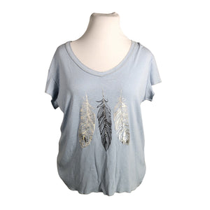 Unisex Bohemiana - T-särk, suurus 42 - Helesinine (1)