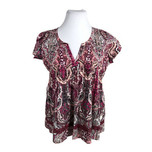 Unisex Odd Molly - Lühikeste käistega pluus, suurus 42 - Lilla (1)