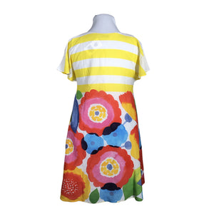 Unisex Marimekko - Mitteveniv kleit, suurus 42 - Kollane (3)