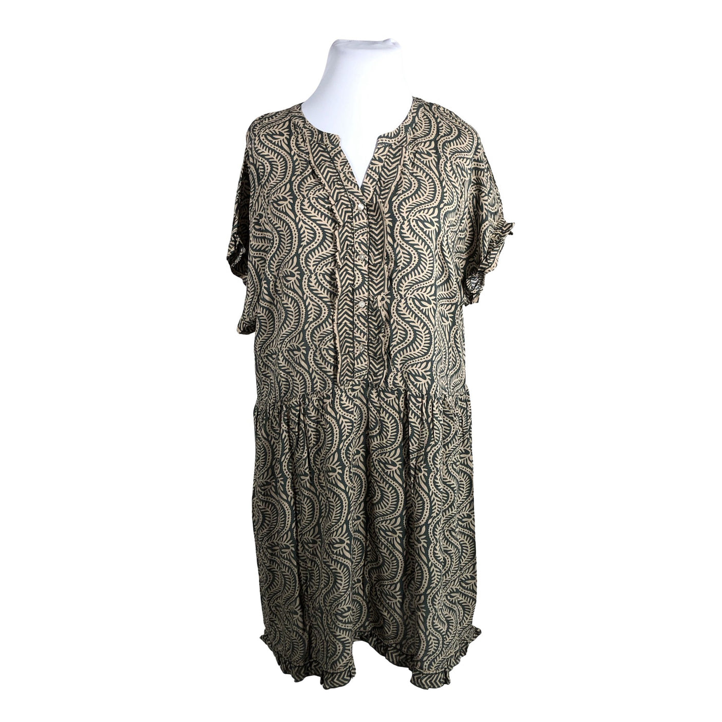 Unisex Soyaconcept - Õhuke kleit, suurus 42 - Roheline (1)
