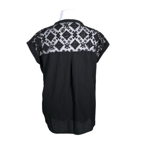 Unisex Opus - Lühikeste käistega pluus, suurus 42 - Must (2)