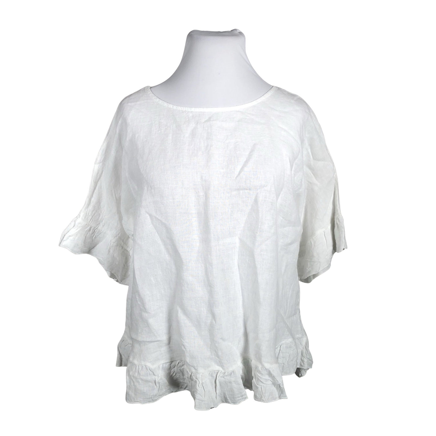 Unisex Wilhelmiina - Pluus, suurus 42 - Valge (1)