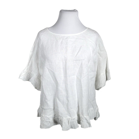 Unisex Wilhelmiina - Pluus, suurus 42 - Valge ()
