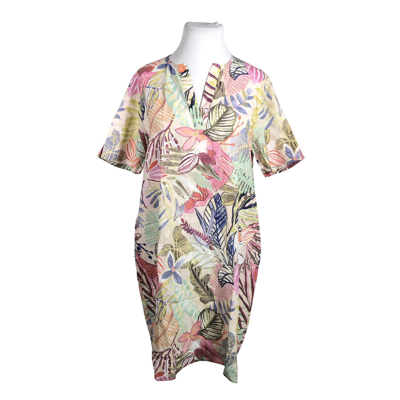 Unisex Gerry Weber - Mitteveniv kleit, suurus 44 - Beige (1)
