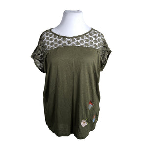 Unisex Desigual - T-särk, suurus 42 - Roheline (1)
