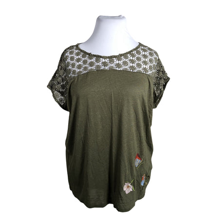 Unisex Desigual - T-särk, suurus 42 - Roheline ()