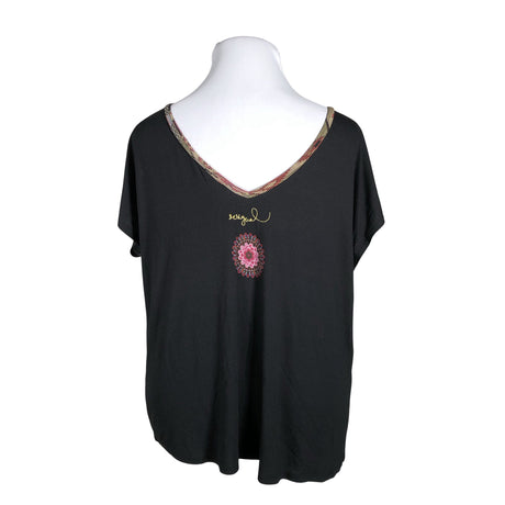 Unisex Desigual - T-särk, suurus 44 - Must (2)