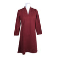 Unisex Voglia - Trikotaažist kleit, suurus 40 - Veinipunane ()