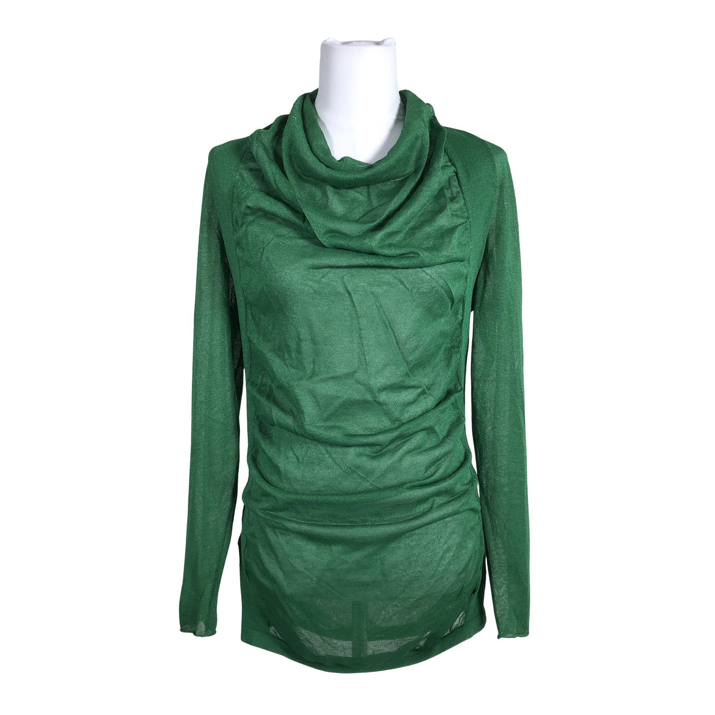 Unisex Stefanel - Kootud tuunika, suurus 38 - Roheline (1)