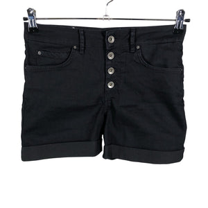 Unisex Selected - Teksast lühikesed püksid, suurus 38 - Must (1)