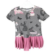 Unisex Lindex - Trikotaažist kleit, suurus 92 - 98 - Hall ()