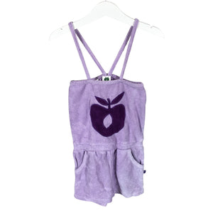 Unisex Småfolk - Lühike pükskostüüm, suurus 98 - 104 - Lilla (1)