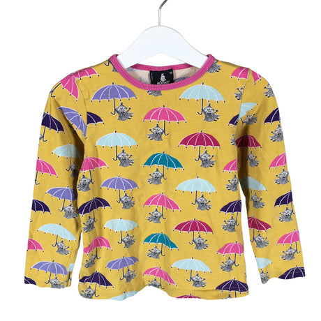 Unisex Lindex - Trikotaažist pluus, suurus 104 - 110 - Kollane ()
