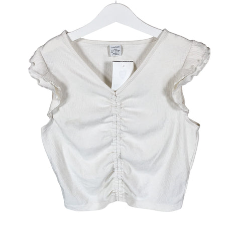 Unisex Lindex - T-särk, suurus 158 - 164 - Looduslik valge ()