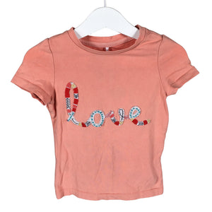 Unisex Name It - T-särk, suurus 98 - 104 - Heleroosa (1)