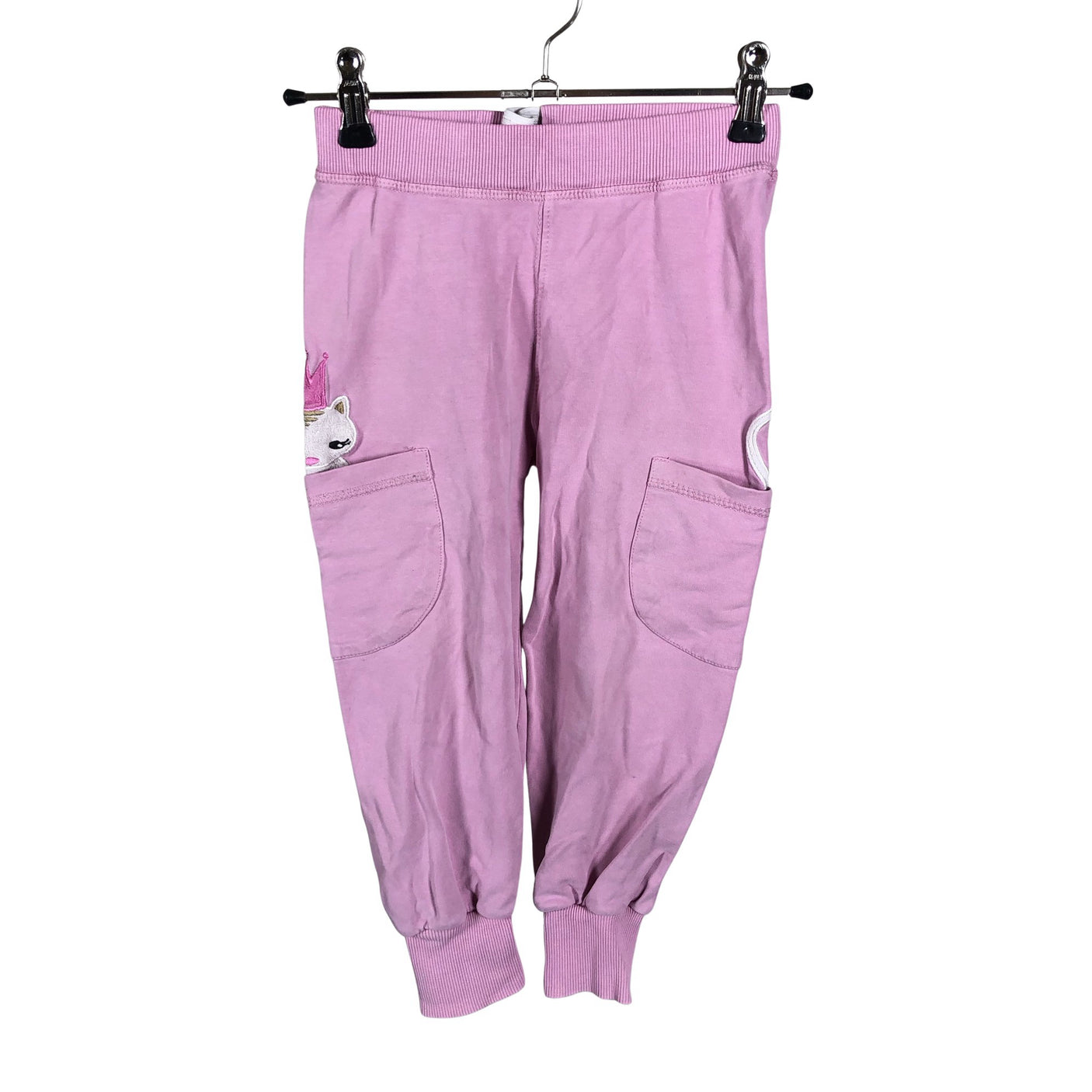 Unisex Molo Kids - Trikotaažist püksid, suurus 98 - 104 - Heleroosa (1)