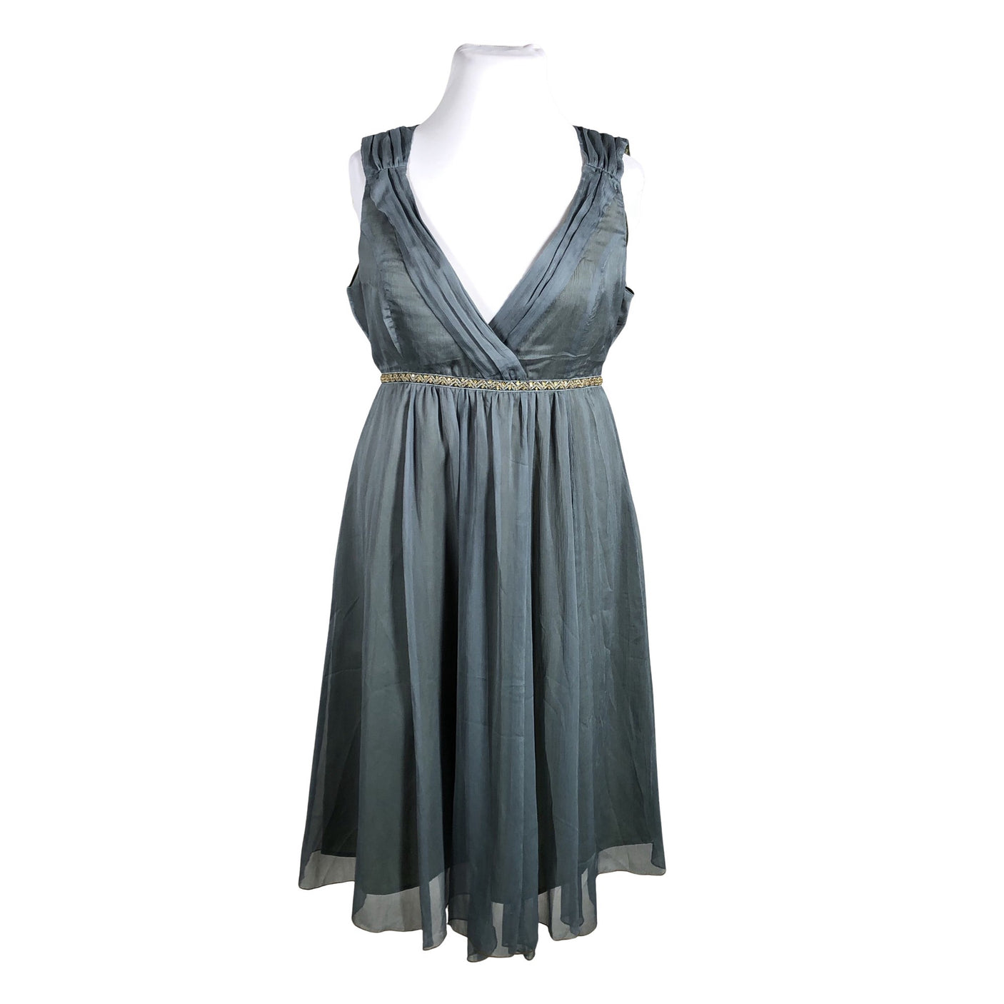 Unisex Green House - Trikotaažist kleit, suurus 42 - Roheline (1)