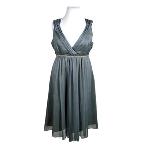 Unisex Green House - Trikotaažist kleit, suurus 42 - Roheline (1)