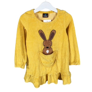 Unisex me&i - Dressikangast kleit, suurus 98 - 104 - Kollane (1)