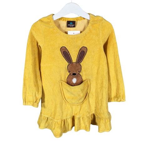 Unisex me&i - Dressikangast kleit, suurus 98 - 104 - Kollane ()