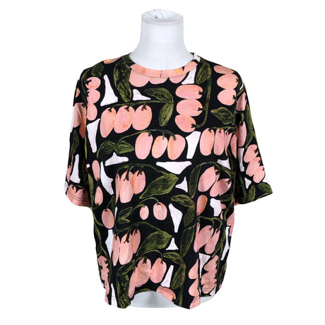 Unisex Papu - Lühikeste käistega pluus, suurus 38 - Must ()