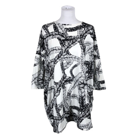 Unisex Vimma - Trikotaažist kleit, suurus 38 - Looduslik valge ()