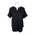 Unisex Marks&Spencer - Lühikeste käistega pluus, suurus 38 - Must ()