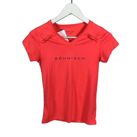 Unisex Röhnisch - Spordisärk, lühikesed käised, suurus 152 - 158 - Punane ()