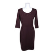 Unisex InWear - Trikotaažist kleit, suurus 40 - Veinipunane ()