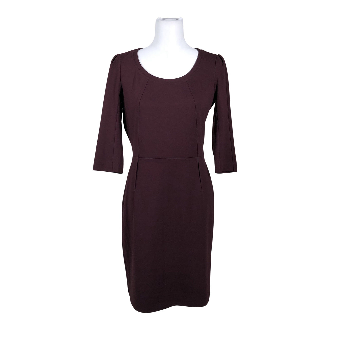 Unisex InWear - Trikotaažist kleit, suurus 40 - Veinipunane (1)
