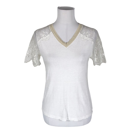 Unisex Guess - T-särk, suurus 36 - Looduslik valge ()