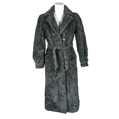 Unisex Bianca - Kunstkarusnahast mantel, suurus 34 - Hall ()