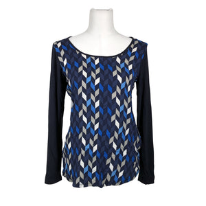 Unisex Street One - Trikotaažist pluus, suurus 38 - Sinine (1)