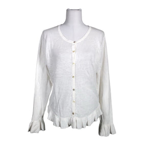 Unisex Claire.dk - Kardigan, suurus 40 - Valge (1)