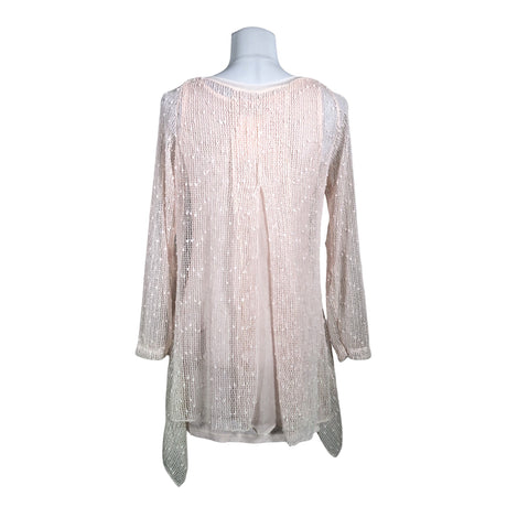 Unisex New Collection - Kootud tuunika, suurus 40 - Heleroosa (2)
