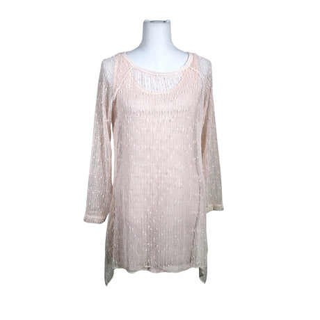 Unisex New Collection - Kootud tuunika, suurus 40 - Heleroosa ()