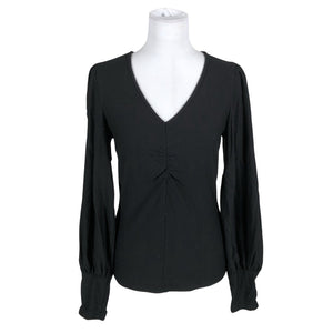 Unisex Gestuz - Trikotaažist pluus, suurus 36 - Must (1)