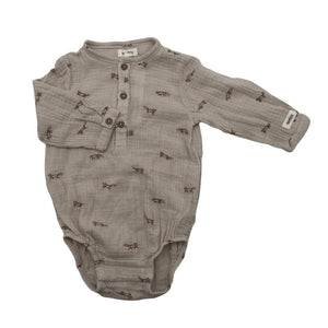 Unisex Newbie - Bodi, suurus 62 - 68 - Beige (1)