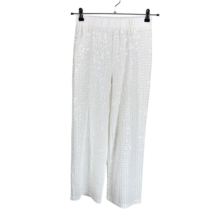 Unisex Noella - Pidulikud püksid, suurus 36 - Valge ()