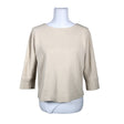 Unisex Comma - Trikotaažist pluus, suurus 34 - Beige ()
