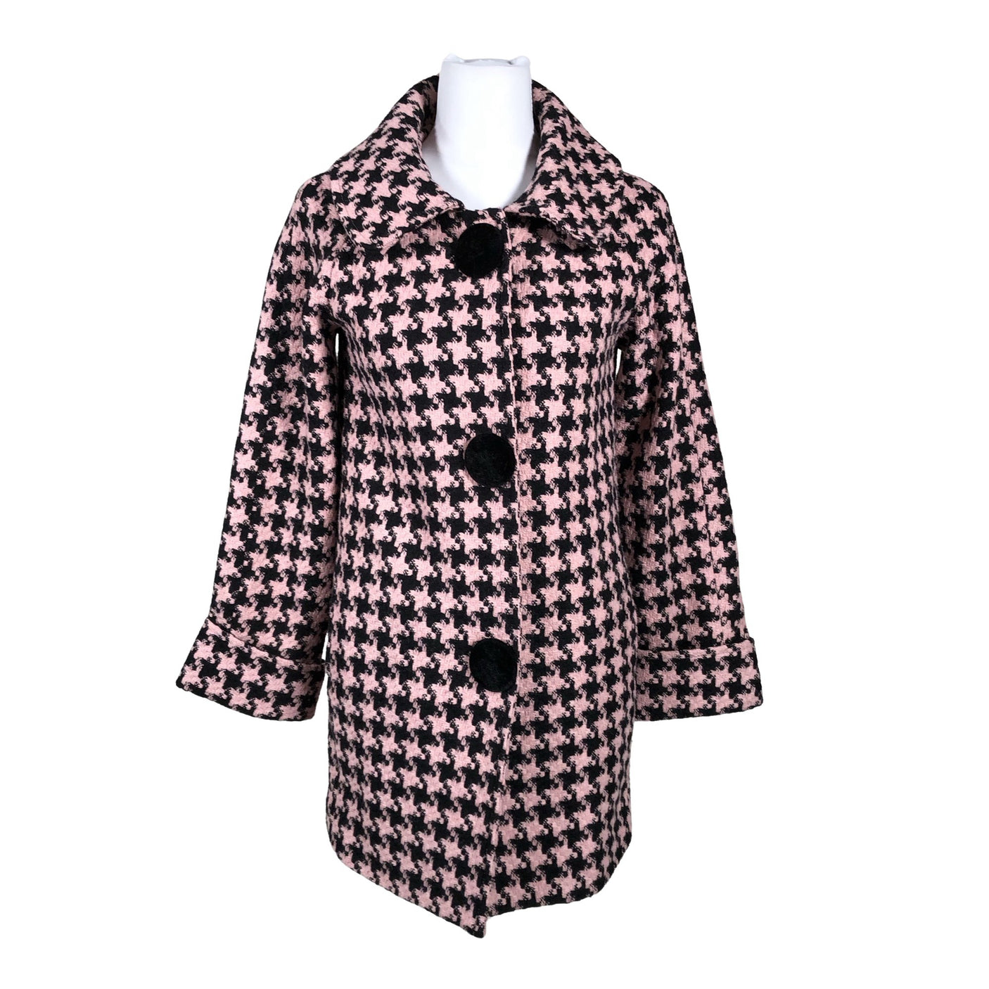 Unisex Hell Bunny - Villane mantel, suurus 34 - Heleroosa (1)