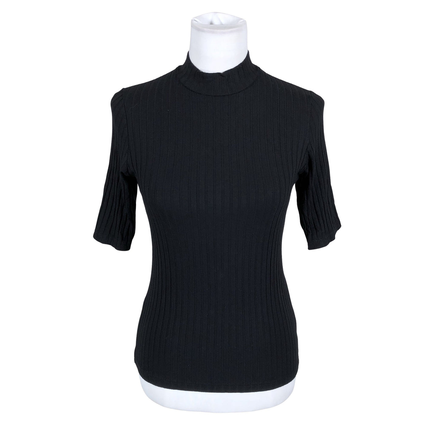 Unisex Nanso - Trikotaažist pluus, suurus 34 - Must (1)
